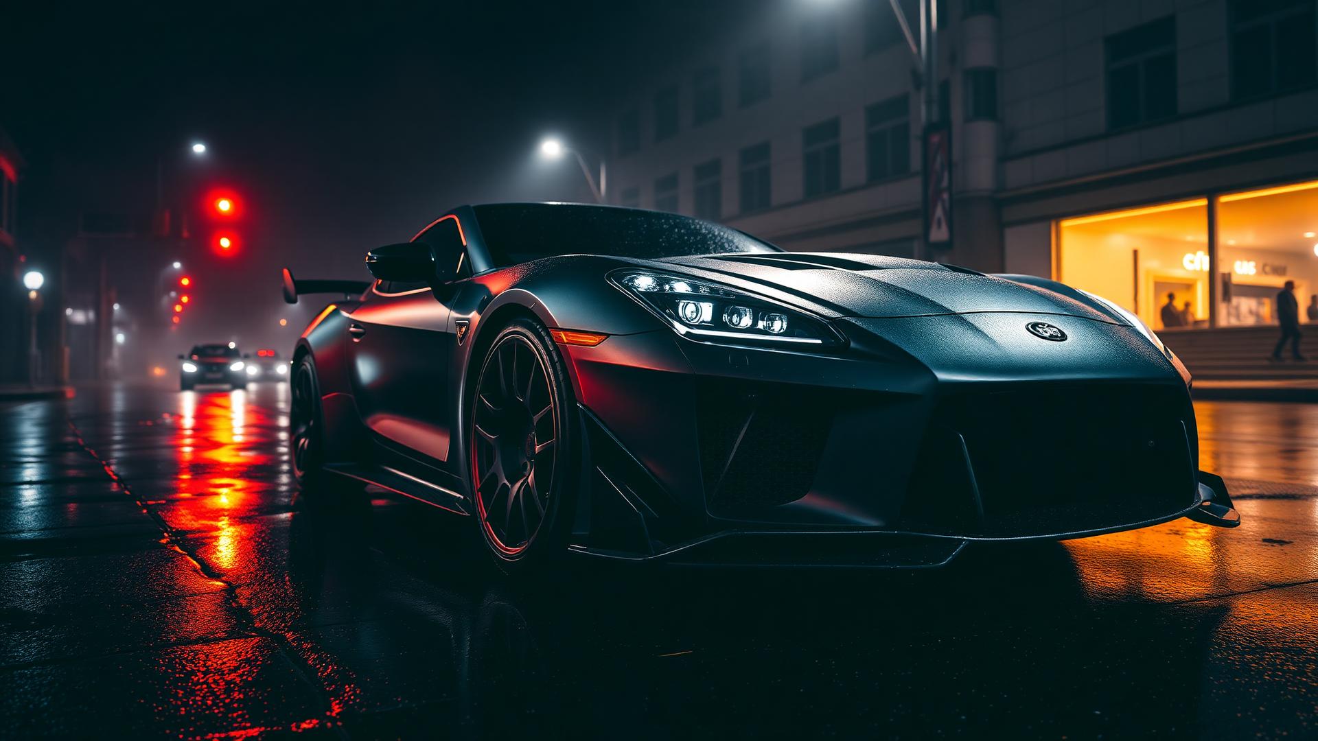 Turbo Car sports vehicle